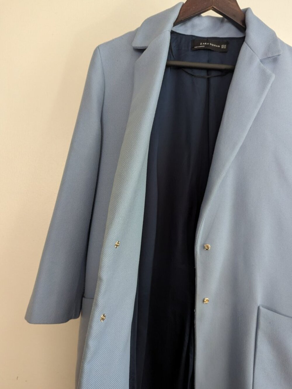 Periwinkle Blue Fall/Spring Jacket - Picture 5 of 7